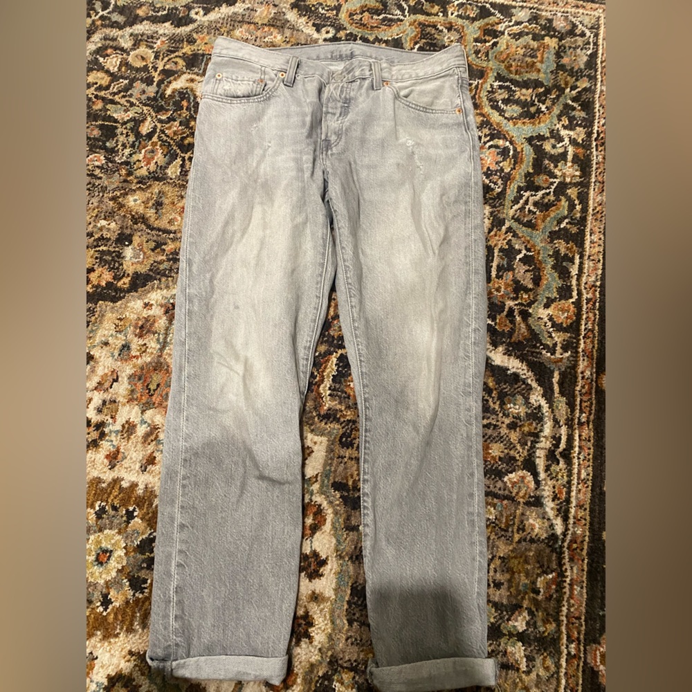 Levi’s 501 grey straight leg size 27